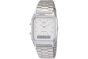 Casio - Mens Watch - AQ230A7D, Silver, Core