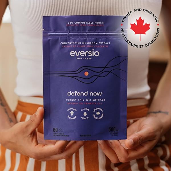 EVERSIO WELLNESS ORGANIC DEFEND NOW TURKEY TAIL 12:1 EXTRACT POUCH, 60 CT
