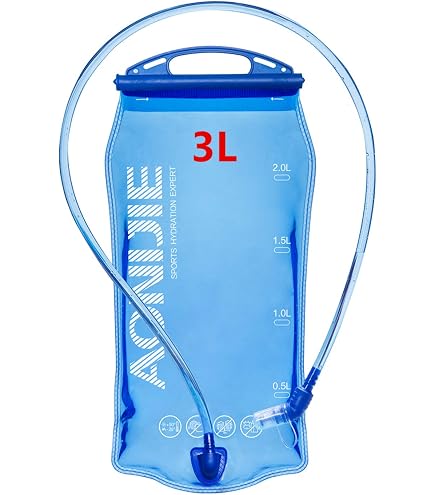 Platypus Big Zip Evo Reservoir 3.0L - Sacca Idrica Senza Sapore, Con SlideLock, Per Trekking E MTB