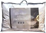 Casabella Duck Feather & Down Pillows UK 48x74cm Hypoallergenic 4 Pack view 1