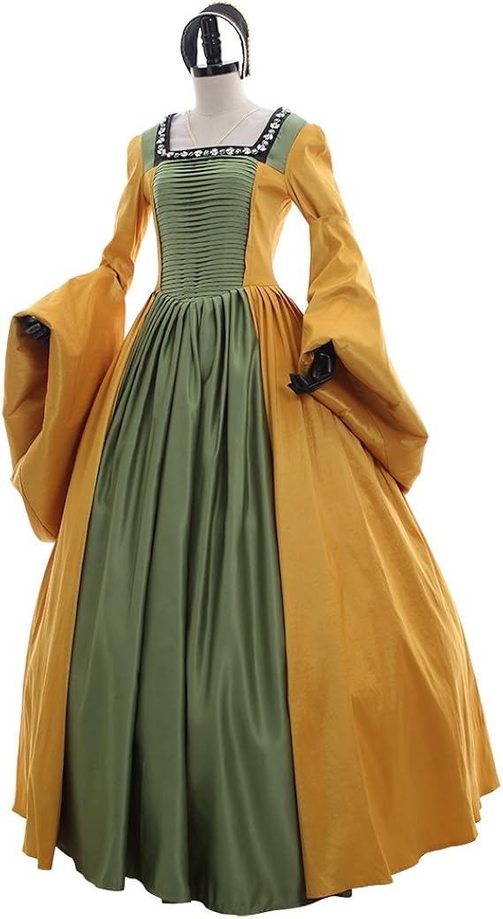 yellow gown dress