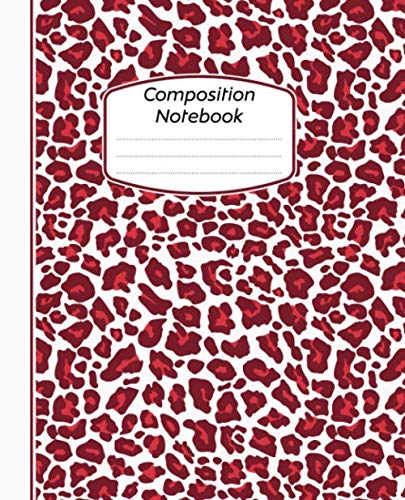 Composition Notebook College Ruled: Jaguar Skin Pattern Notebook, School Notebooks, Jaguar Skin Drawing Composition Notebook, Jaguar Skin Gifts, Cute College Notebooks, 7.5" x 9,25", #10