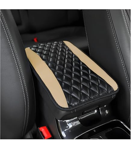 Beige PU Leather Universal Gear Shift Knob Cover – Non-Slip & Protective