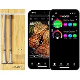 MEATER Pro Duo: Wireless Smart Meat Thermometer | 1000°F High Heat Resistance | Long Range | Dual Probes | Six Sensors | BBQ,