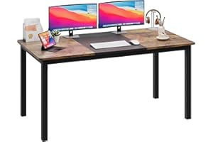 Large 71 Inch Gaming Desk, Modern Office Computer Desk with Sturdy Metal Frame, Spacious Writing Workstation for Home Office,