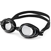 haetair Swimming Goggles Adult Anti-Fog Leak-Proof Unisex Clear Lens | Adult anti-fog swimming goggles with HD clear lens, soft silicone seal, leak-proof fit and adjustable strap for men &amp; women.