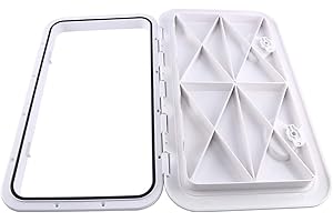 YaeMarine 24" x 14" Deck Access Hatch & Lid Marine Caravan RV (353mm x 606mm)