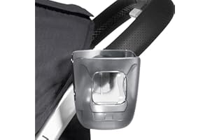 TAHENG Stroller Cup Holder for Uppababy, Baby Cup Holder Compatible with Vista, Cruz, and Minu - Fits Most Cup Sizes, Quick-Release Design, 1 Pack