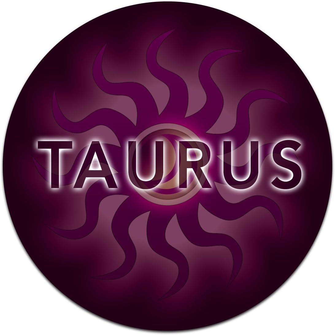 Magoo 193 Taurus Star Sign Magnetic Car Tax Disc Holder - MOT Licence Parking Permit Holder