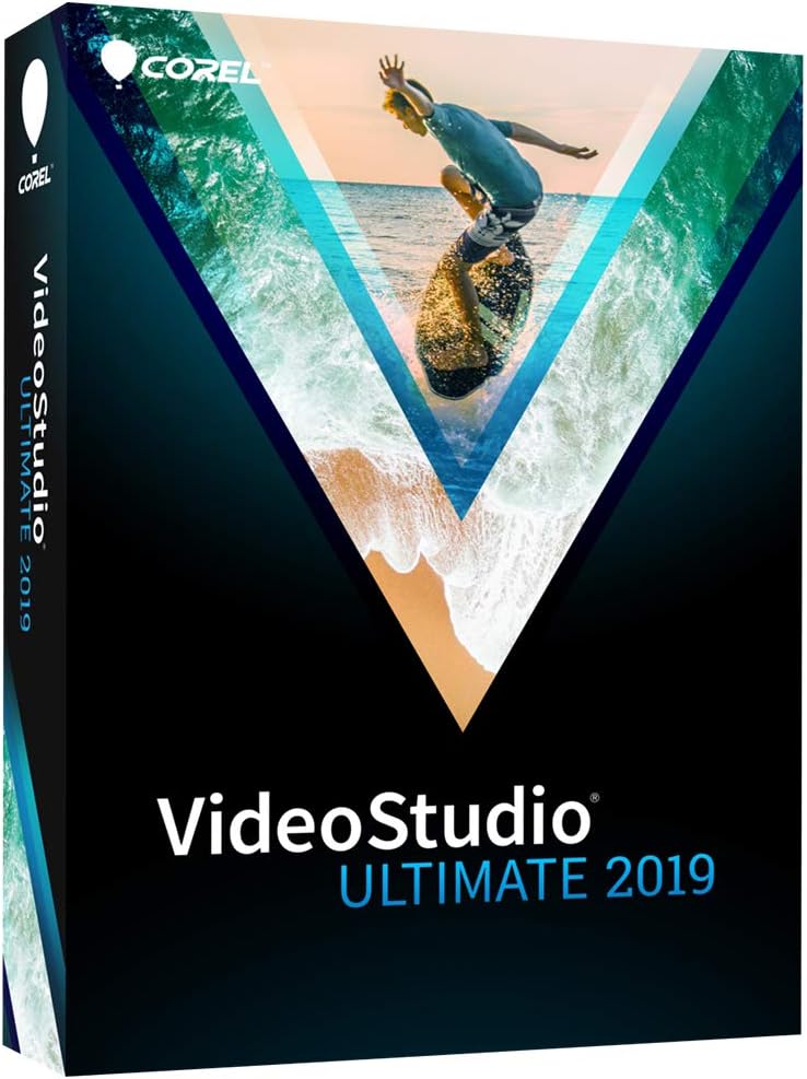 Corel VideoStudio Ultimate 2019 - Video & Movie Editing Suite [PC Disc] [Old Version]