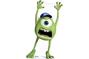 Cardboard People Mike Wazowski Life Size Cardboard Cutout Standup - Disney Pixar's Monsters University