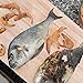 ekSel Grill Oven BBQ Mats & Baking Sheet Cooking Liner Woven Fiberglass Reusable Non Stick 1 Black & 1 Beige; Set of 2