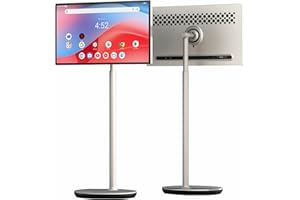 GTUOXIES 32 Inch Portable 4K Touch Monitor, Smooth 8GB Processor, 32A4-G Pro Native System, Mobile Smart Screen with Bright Colors, Crystal Clear, Seamless Design, Stereo Speakers, Full Adjustable...