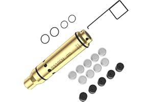 Gobxld Laser Training Cartridge for 223/10MM/45colt with Built in Rubber Snap Cap for Dry Fire Training