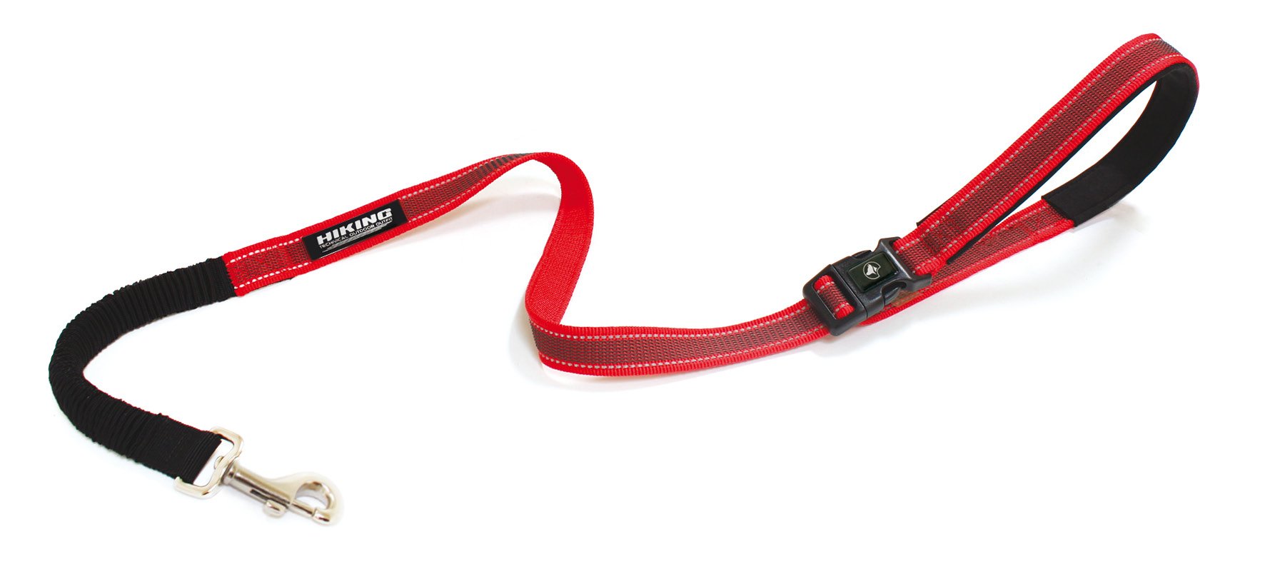 croci Venture Elastic Leash, 25 x 1200 mm, Red