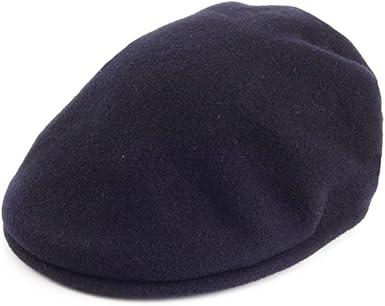 Gorra plana de lana Kangol 504 - Azul Marino - X-LARGE: Amazon.es ...