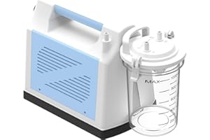 KANEYVOK Portable Suction Machine for Home & Veterinary Use Quiet Tabletop Household 1000 ML Capacity Suction Pump - Ideal for Pets, Homecare