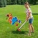 Wondertoys Wooden Animals Croquet Set Golf Toys Gift for Boys and Girls Early Educational Game for Children