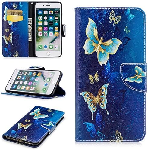 Galaxy S8 Plus Case,Galaxy S8 Plus Wallet Case,Bat King Admiral Butterfly [Kickstand Flip][Credit Cards Slot][Cash Pockets][Slim Fit] Premium Leather Flip Wallet Case for Samsung Galaxy S8 Plus