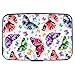 VICHLINE Aluminum RFID Blocking Slim Metal Wallet Credit Card Holder for Men Women (butterfly)