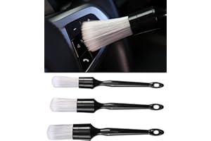 Birbenben Car Exterior and Interior Detail Brushes, Scratch Free Auto Cleaning Brush Kit, Soft Synthetic Bristles Detailing Brush, Car Care Cleaner Duster Supplies Set for Vehicles Wheels, Vent