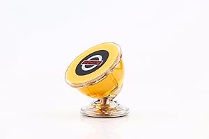 Roki Car & Truck Phone Mount, Strong Magnetic Hold, 360° Rotation, Universal Dashboard Cell Phone Holder Stand for iPhone X/8