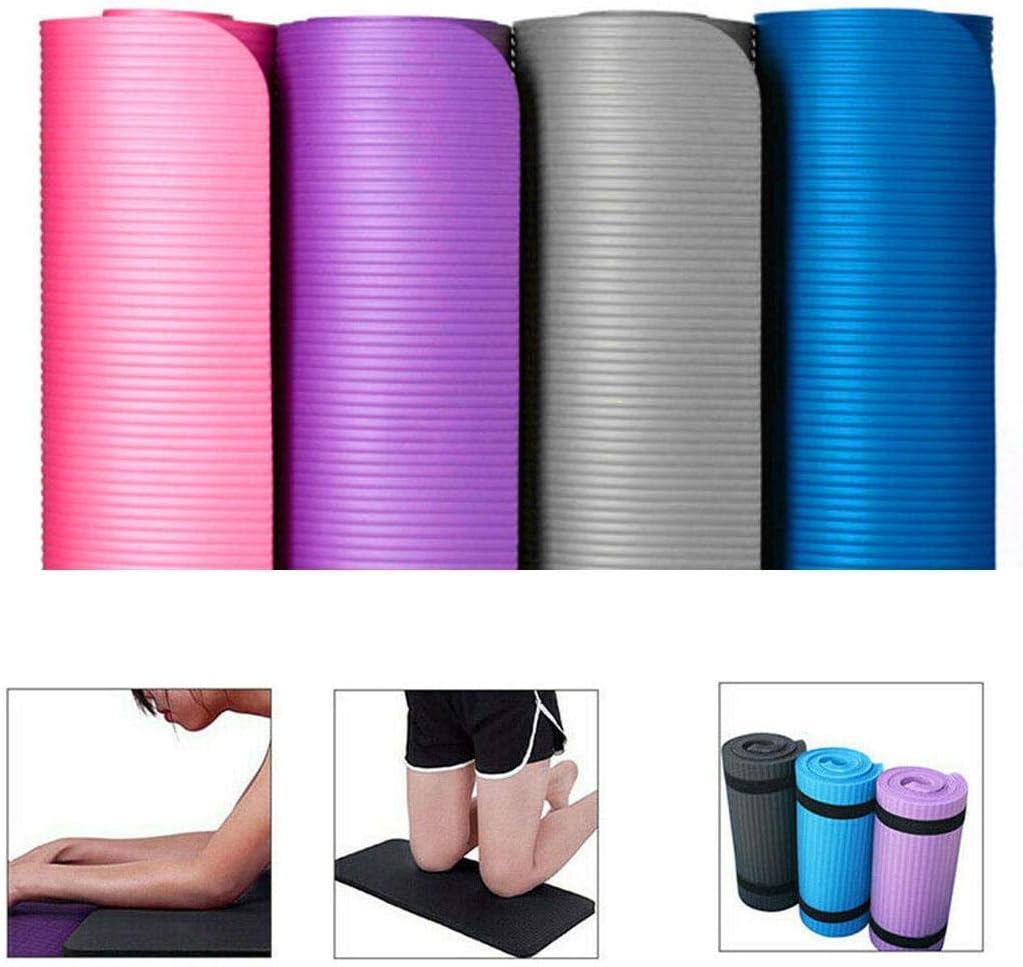 Sioneit Durable Portable Solid Non-Slip Soft Fitness Yoga Mat Mats
