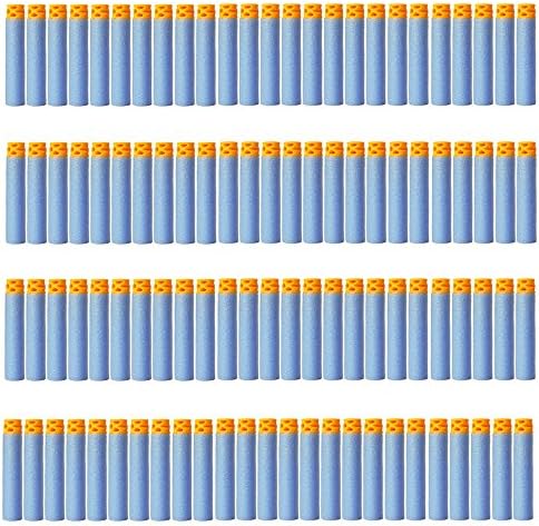 Suriel(TM) 200pcs 7.2cm Refill Bullet Darts gifts Banana Clip for Nerf N-strike Elite Series Blasters