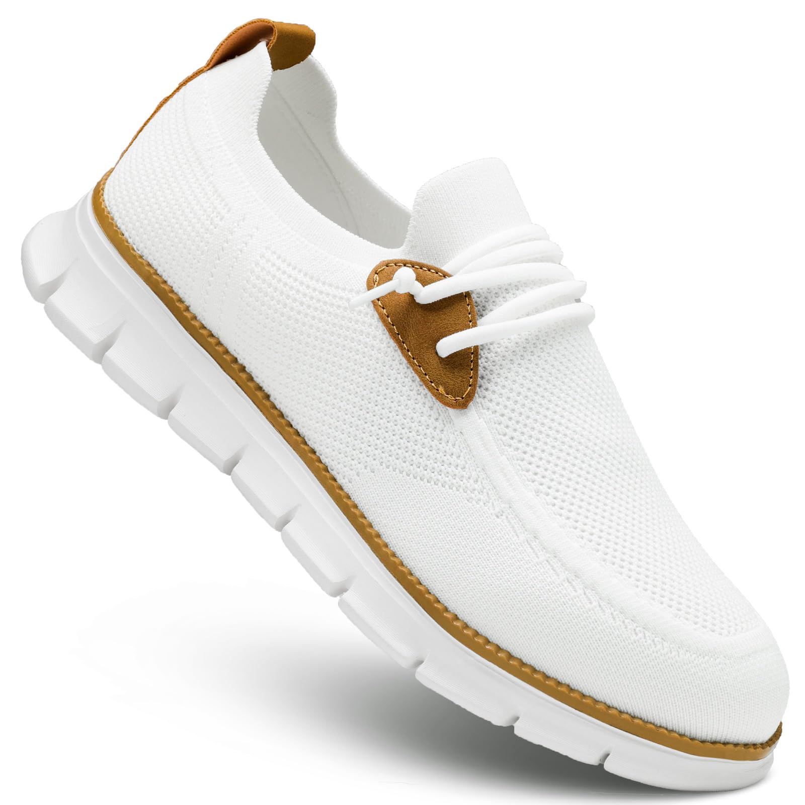 Mens Casual Loafers Shoes Slip On Fashion Walking Dress Sneakers Business Oxfords Work Lightweight Soft Sole Zapatos