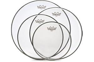 Remo Emperor 4-Piece Tom Pack - 10 12 14 16 Inches - Clear