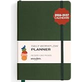 Anecdote 2027 Daily Planner, 2026-2027 Calendars, Flexible 26 Weeks Undated | 1 Page per Day | 8.5" x 5.2" | Hardcover To-Do List Organizer, Plan Your Success, Achieve Productivity Goals
