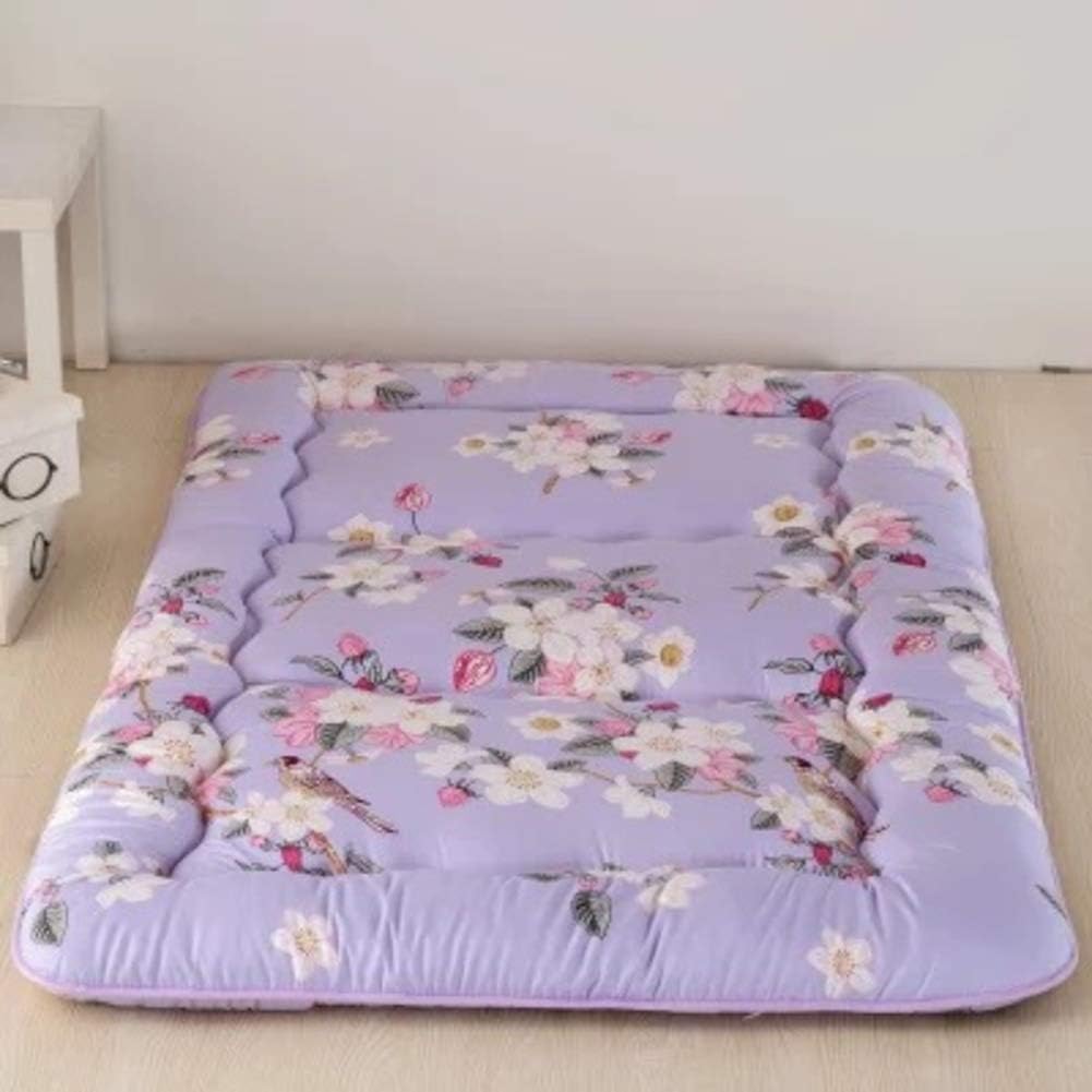 Redsun Tatami Floor futon Mattress,Foldable Japanese Mattress Thickened Bed Mat,Student Dormitory Mattress Sleeping pad -H 90x200cm(35x79inch)