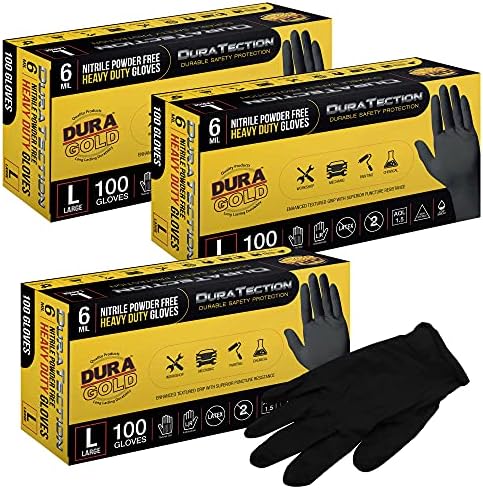 Hardy 7 mil Nitrile Powder Free Gloves 50 Pc (Extra Large) - 2