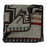 Ruth&Boaz Outdoor Wool Blend Blanket Ethnic Inka Pattern(P)