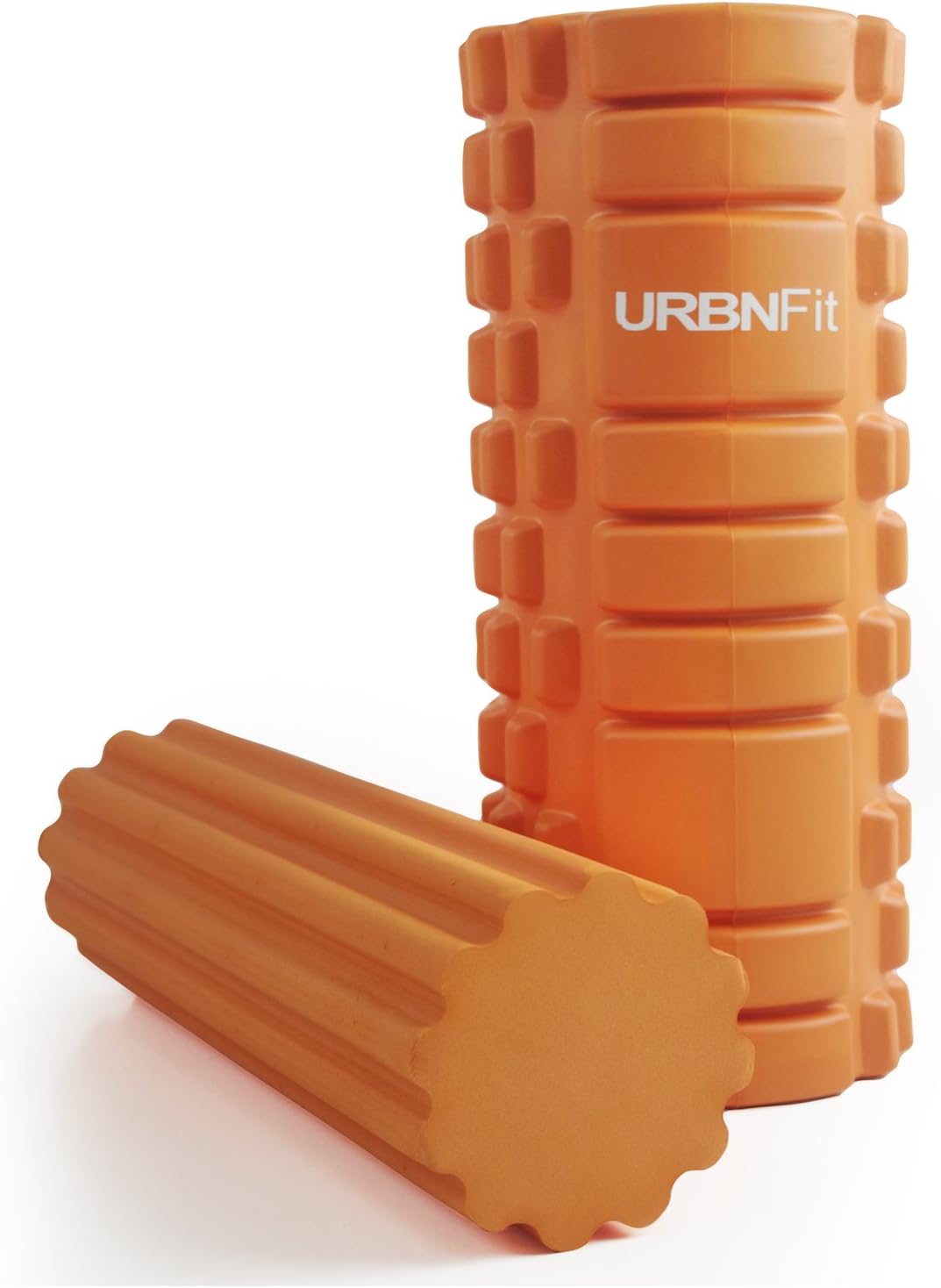 URBNFit Mini Foam Roller - Massage Roller for Workout Recovery - Relieve Soreness, Cramps, Lactic Acid Buildup - for Athletes, Crossfit, Yoga, Physical Therapy - PDF Workout Guide