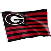 Desert Cactus University of Georgia Indoor and Outdoor 100% Polyester University Flag Banner, 3x5 Feet Bulldogs (Nation)