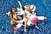 SWIMLINE ORIGINAL 90268 Giant Inflatable LOL Cow Pool Float | Fun Ride-On Raft with Stable Legs & Wings |Lounge Floatie Ideal for Summer Gatherings
