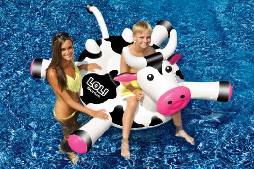 Swimline LOL Cow Inflatable Pool Float