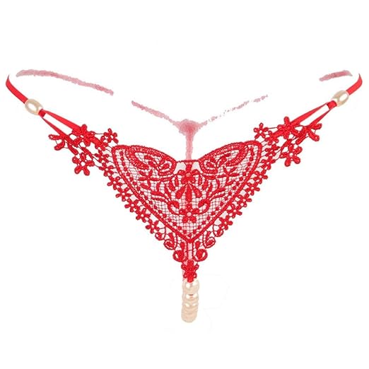 title=Amlaiworld Donna Intimo,Cavallo aperto Lingerie Panty perizoma perla perizoma