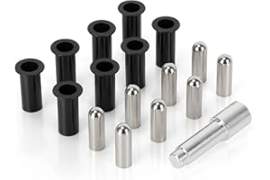 Door Pin Guides & Door Bushing Removal Tool Kit for Jeep Wrangler JK JKU JL JLU Sports Sahara Freedom Rubicon Unlimited & Gla