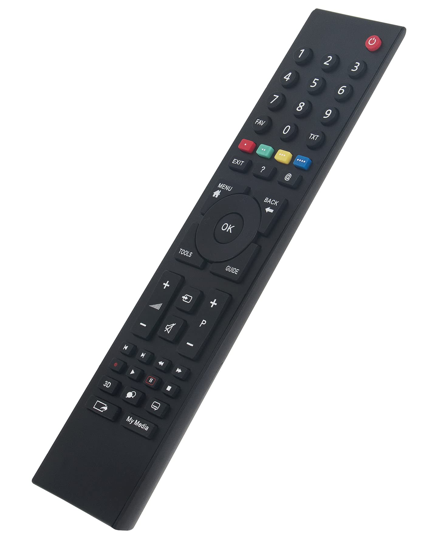 TS1187R TS1187R-1 Sub RC3214801/02 VINABTY Remote Control Replacement Suit for Grundig TV 43GFB6621 43VLE5523BN 48VLE666BL