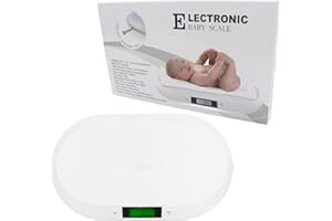 Digital Baby Scale 44lb, Multi Purpose Household Ergonomic Scale for Infants Toddlers, with Tare Function, Large LCD,Includes