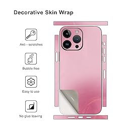 Skin Wrap for iPhone 15 14 13 Pro Max, Phone Vinyl