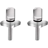 Sikawai Fin Screw 316 Stainless Steel No Tool Compatible with Long-Board and S-UP Surfing Accessories Pack of 2