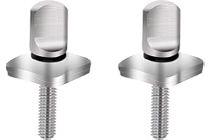 Sikawai Fin Screw 316 Stainless Steel No Tool Compatible with Long-Board and S-UP Surfing Accessories Pack of 2
