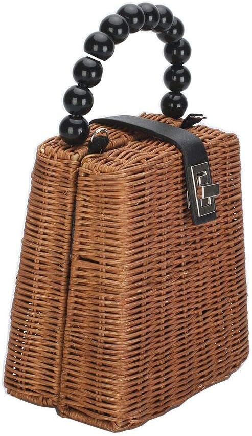 Clutch Purse Summer Purses And Handbags Straw Bag For Women Wicker Purse Bamboo Beach Bag Handwoven