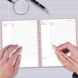 A4 Cornell Notes Notebook - 8.5" x 11" College