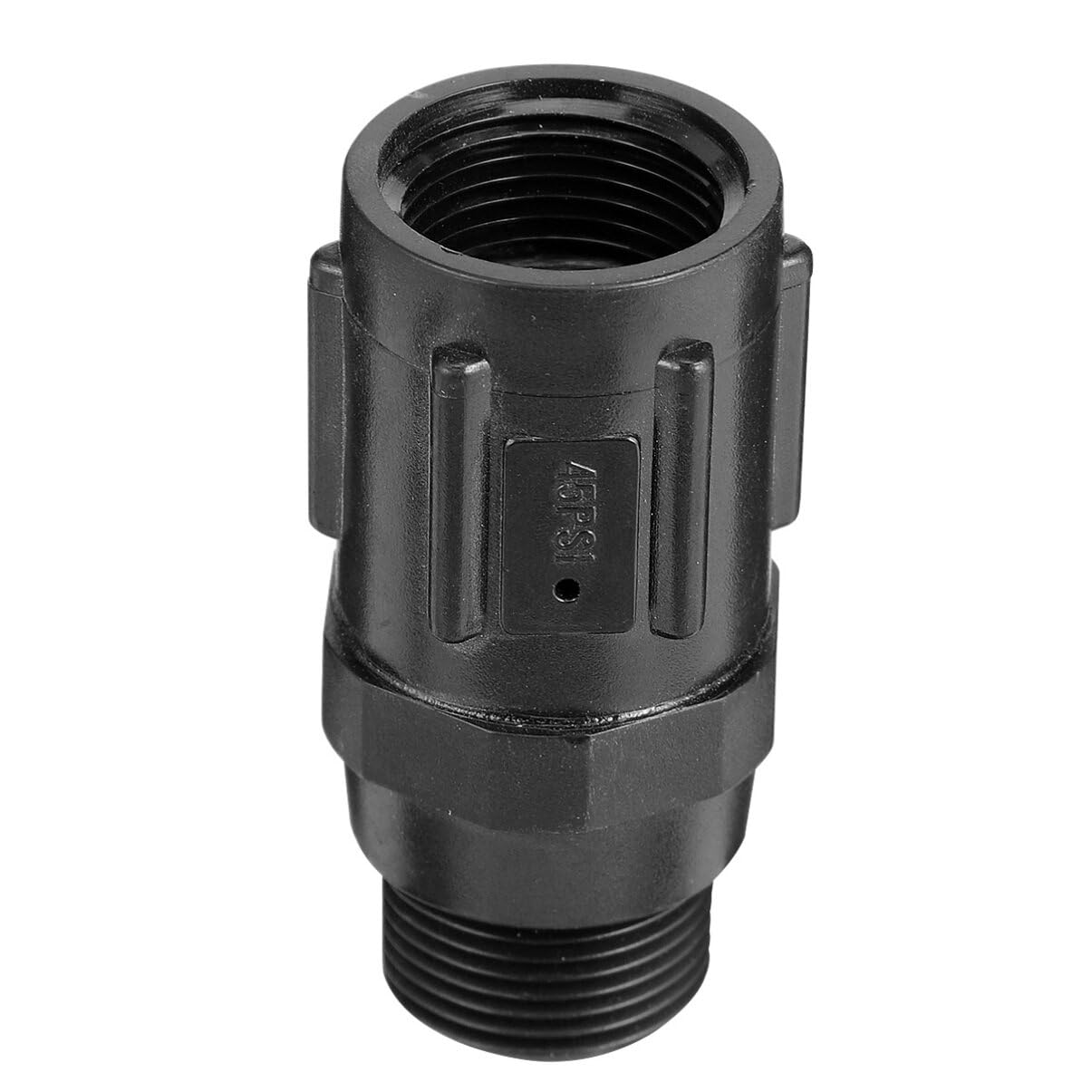 ULTECHNOVO Drip Irrigation Pressure Regulator Valve 45 Psi 3/4 Inch Thread Connector Water Pressure Reducer for Garden Farm Park Watering System