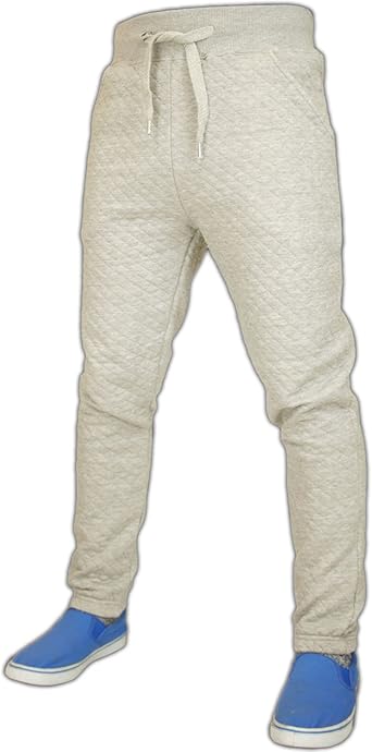 Quilted joggers mens Clearance