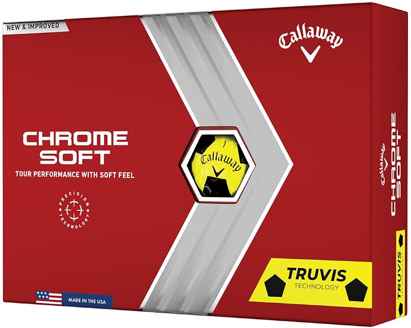 Callaway Chrome Soft Golf Balls 2022 Edition Truvis Hyper Elastic Core